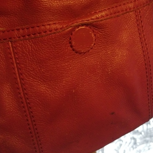 Dark pink leather crossbody bag by Joe's! - Picture 5 of 8